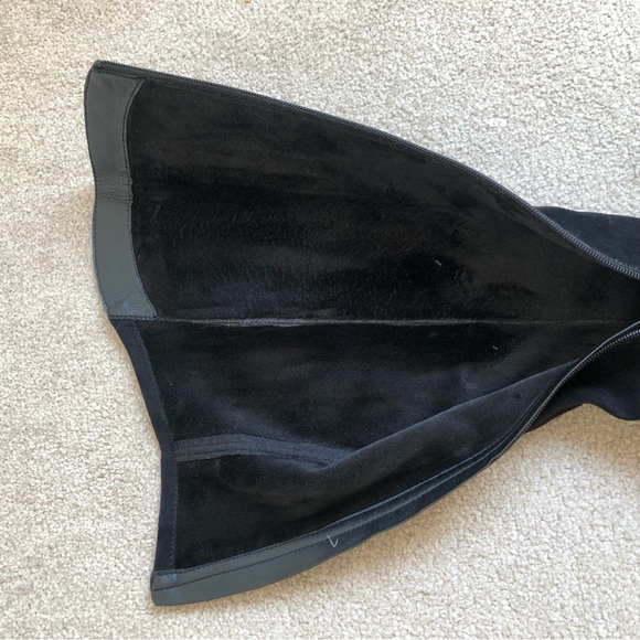 Black Suede Boots - Religious Comfort - Size 9 - Instalike Boots - Picture 11 of 11